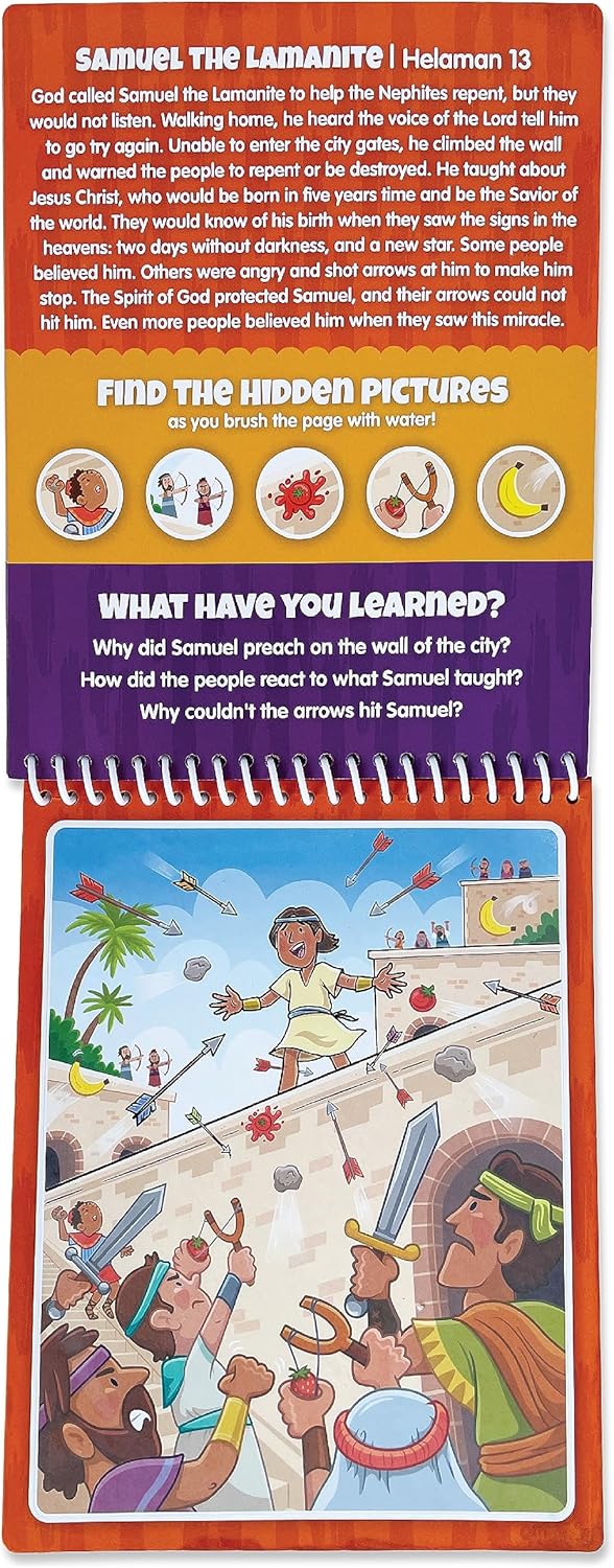 Water Reveal Coloring Scripture Book for Kids Ages 3+. New Testament Bible Stories: Preschool, Elementary, Primary, Christian, Religion