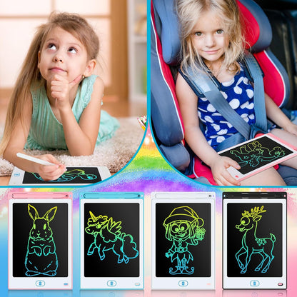 Tinlade 12 Pack LCD Writing Tablets for Kids Party Favors Games, 8.5 Inch Educational Learning Bulk Toys Gifts Erasable Doodle Boards Portable Electronic Drawing Pads for Toddlers 4-8 School Birthday