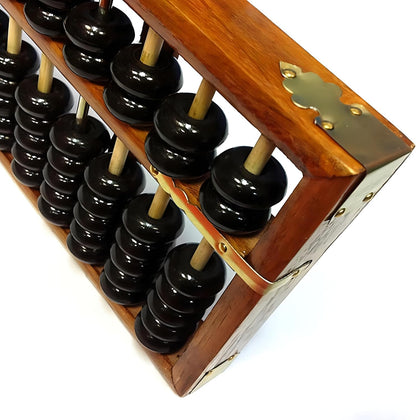 MAGIKON Vintage-Style Chinese Wooden Abacus, Chinese Lucky Calculator