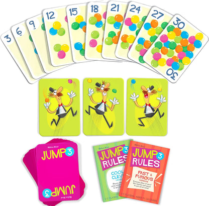 Melon Rind Jump 1, Math Game for Kids Learning Adding and Subtracting by 1, Lively, Card Game, Quick Activity for Boosting Math Confidence, Easy Screenless Fun, Perfect for Kindergarteners, Ages 5+