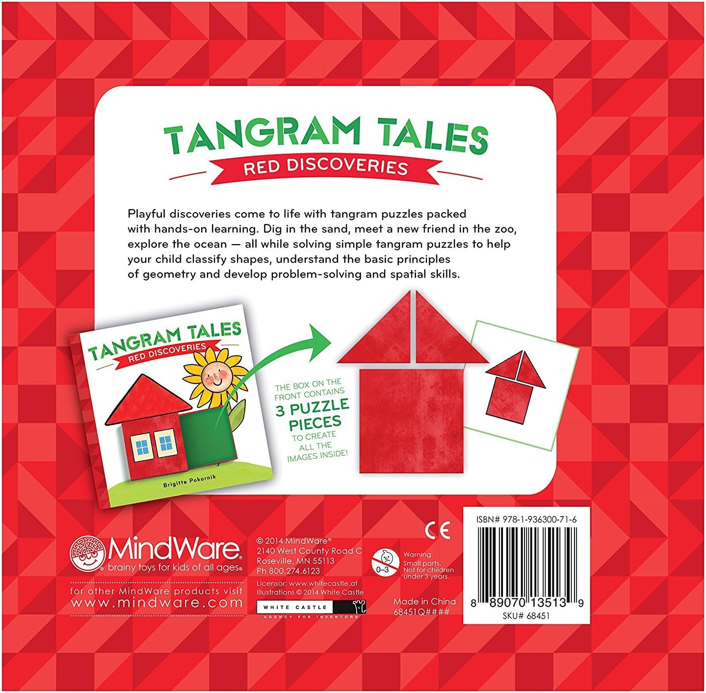 Mindware Tangram Tales: Red Discoveries Game