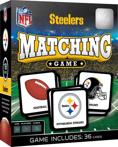 MasterPieces Sports Games - NFL Matching Game - Game for Kids and Family - Laugh and Learn