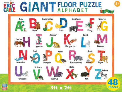 MasterPieces Floor Puzzle - Jumbo Size 80 Piece Jigsaw Puzzle for Kids - USA Map Shaped Puzzle - 3ftx2ft