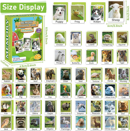 gisgfim 100 PCS Memory Matching Game Famous Paintings Concentration Memory Card for Adults Learning Educational Game A Fun & Fast Artworks Theme Matching Games