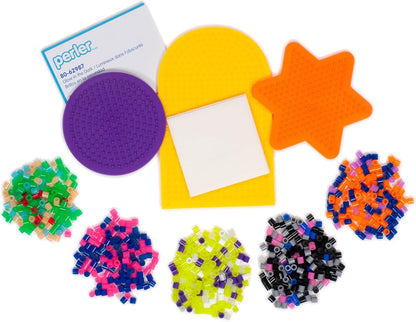 Perler Beads 'Geometric Shapes' Fuse Bead Activity Kit for Kids Crafts, 2004 pcs