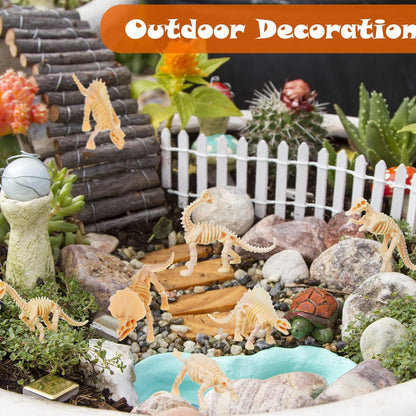 60 Pcs Dinosaur Fossil Skeleton Assorted Dinosaur Skeleton Figures Educational Dino Bones Gift Toys for Science Dino Sand Dig Birthday Party Party Favor Decorations