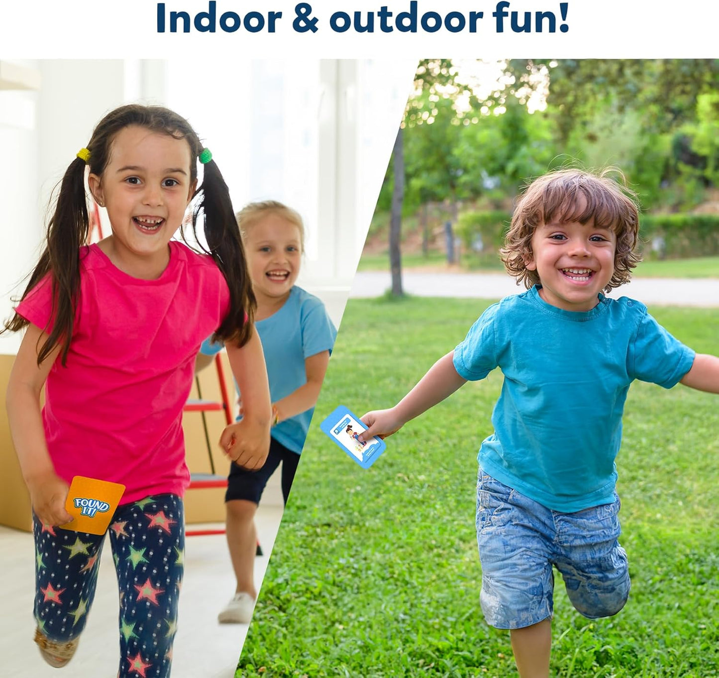 Skillmatics Outdoor Scavenger Hunt Card Game - Found It, Learning Toys, Educational Game Collections, Gifts for Kids, Boys, Girls and Families, for Ages 4, 5, 6, 7, Perfect for Home, School, Playdates