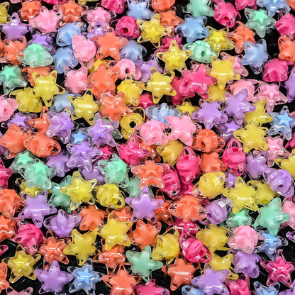 200g+ Candy Bulk Assorted Cute Kandi Beads for Jewelry Making, Bracelet Making Kit, Craft Supplies Charm Beads(Mixed II)