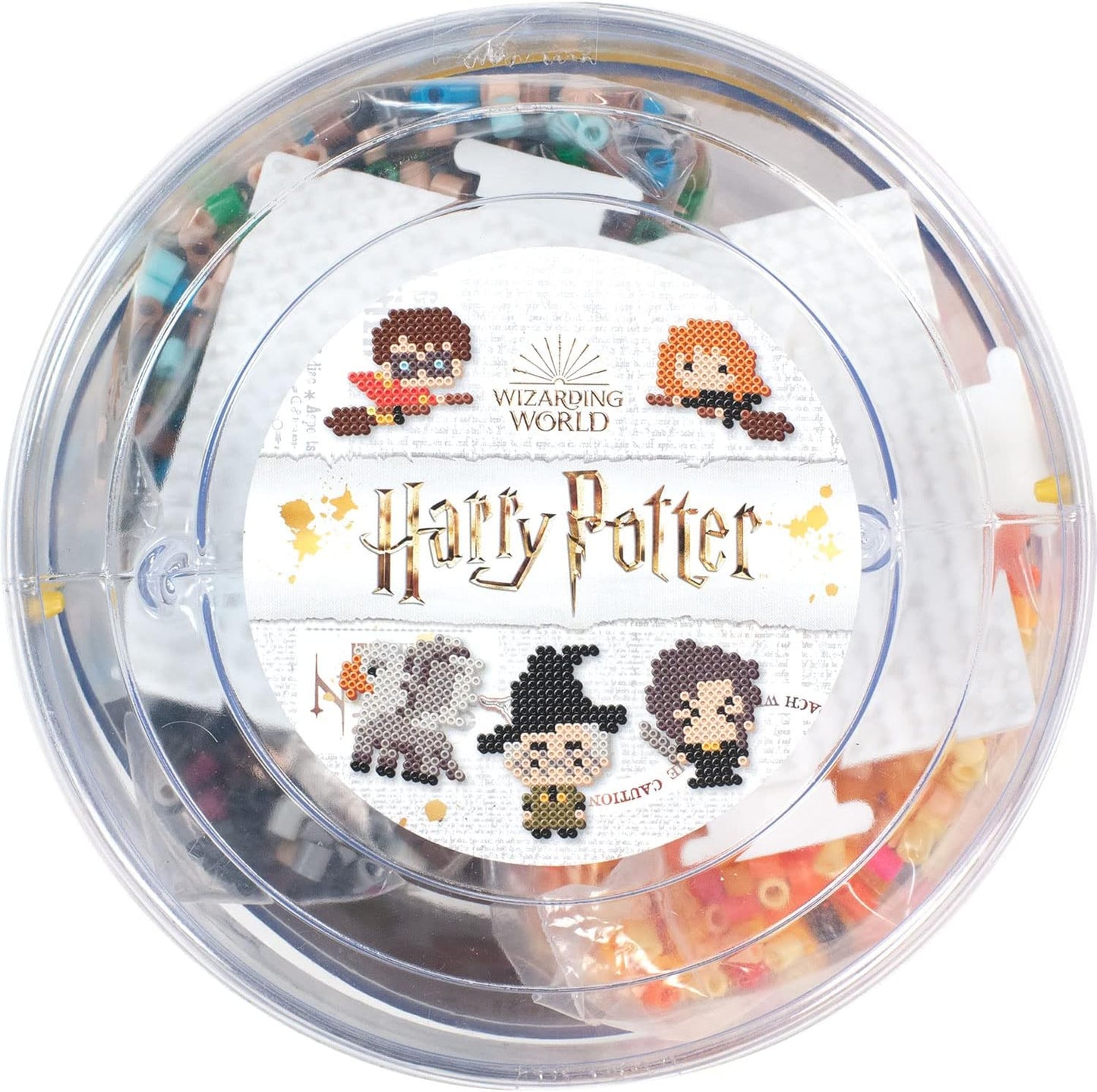 Perler 80-53517 The Wizarding World Chibi-Style Harry Potter Fused Bead Activity Kit, Multicolor, 227 Pieces