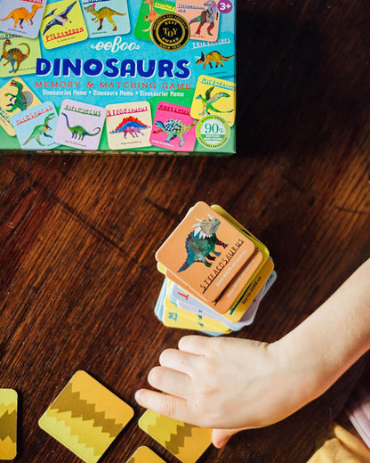 eeBoo: Memory & Matching Game- Little Birds- 18 Illustrated Matching Pairs, Concentration Tile Game, Informational Insert, Kids Ages 4+, 1-4 Players
