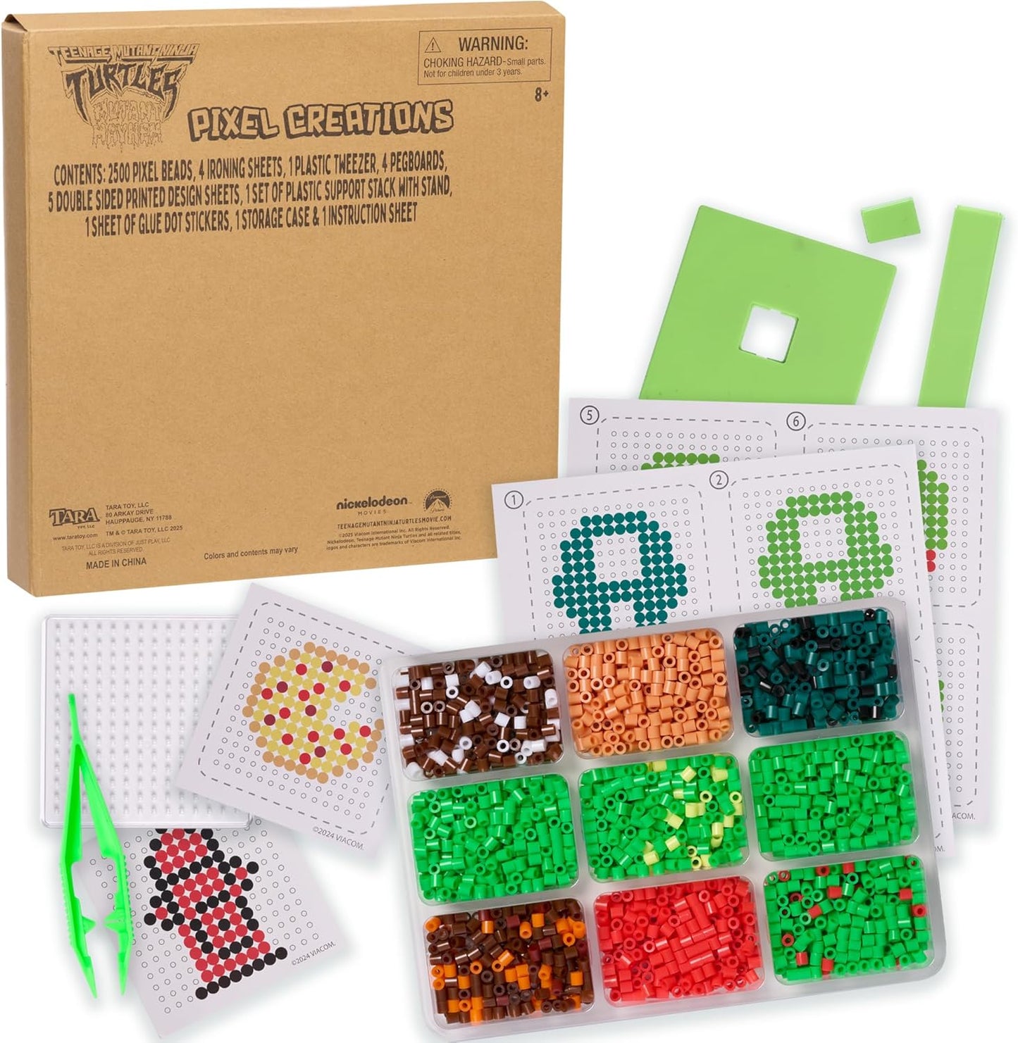 STITCH Disney Pixel Creations Bead Kit Lilo DIY Craft Set with 2500 Beads, Pegboards & Templates Creative Activity Toy for Girls & Boys Ages 6+