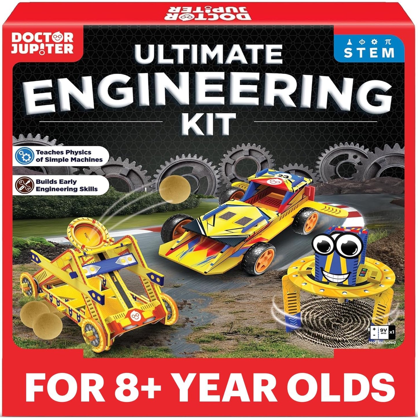 Doctor Jupiter My First Amazing Science Kit for Kids Ages 4-5-6-7-8 | STEM Toy with 100+ Experiments | Learning & Educational Projects