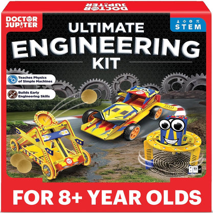 Doctor Jupiter My First Amazing Science Kit for Kids Ages 4-5-6-7-8 | STEM Toy with 100+ Experiments | Learning & Educational Projects
