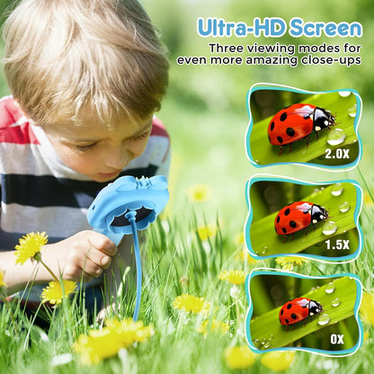 Borescope Camera for Kids - STEM Science Educational Toy for 4-12 Years Old Boys & Girls | Birthday Gift for Outdoor Adventures & Nature Discovery (Green)