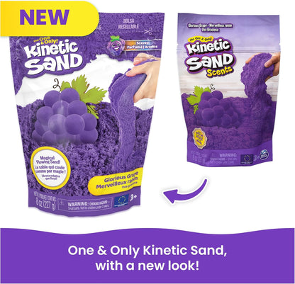 Kinetic Sand Scents, 8oz Vanilla Cupcake White Scented, for Kids Aged 3 and Up