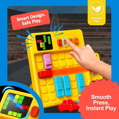 Intelligent Car Maze Puzzle 1500 Challenges Brick Game Automatic Parking Logic Thinking Brain Game Toy for Kids Boys Girls Teens Gift