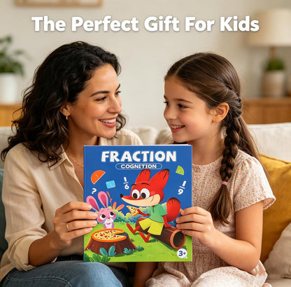 Magnetic Fraction Playbook, 103 PCS Magnetic Fraction Tiles Fraction Magnets for Elementary School Math Learning Toys for Kids Fraction manipulatives Magnetic Fraction Demonstration Book
