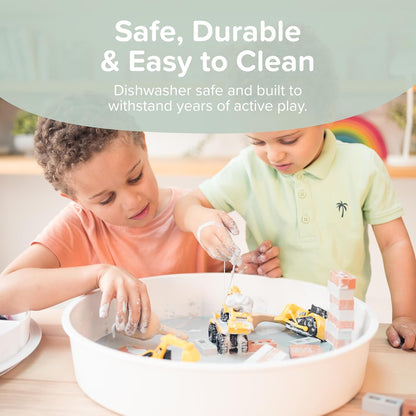 Inspire My Play Starter Bundle - Sensory Bin with Lid and Removable Storage Inserts