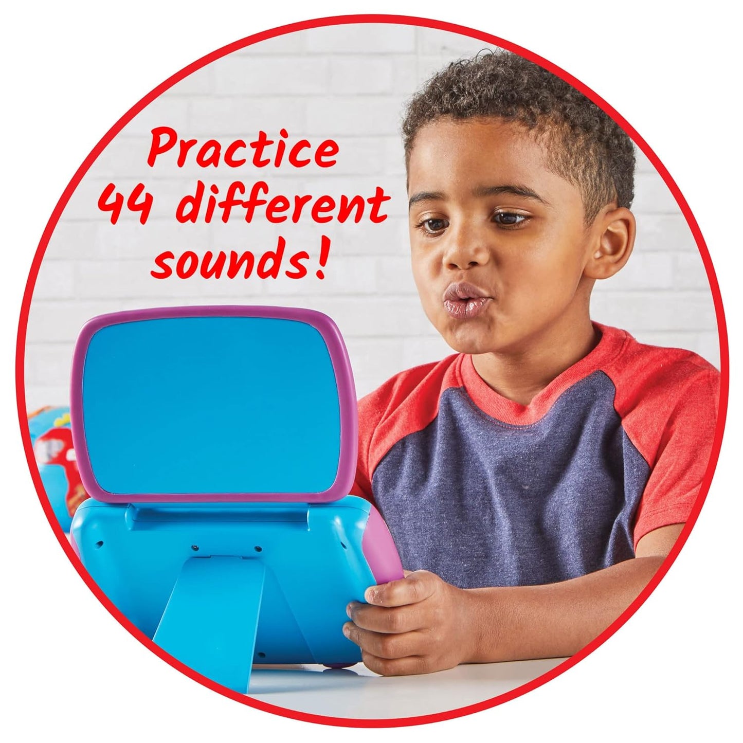 hand2mind Mirror My Sounds Phoneme Set, Letter Sounds Flash Cards, Toddler Speech Therapy Materials, Phonics for Kindergarten, Phonemic Awareness Manipulatives, Preschool Learning Activities