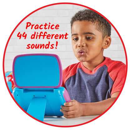 hand2mind Mirror My Sounds Phoneme Set, Letter Sounds Flash Cards, Toddler Speech Therapy Materials, Phonics for Kindergarten, Phonemic Awareness Manipulatives, Preschool Learning Activities