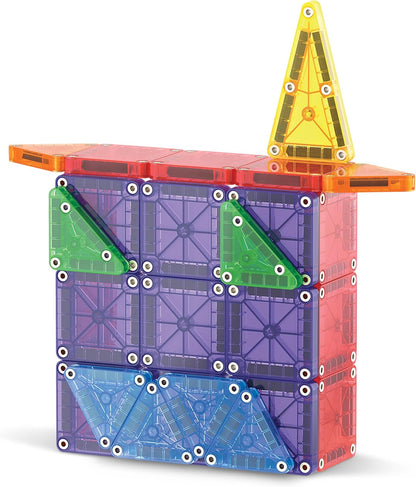 Magna-Tiles microMAGS 70-Piece Deluxe Magnetic Construction Set, The Original Magnetic Building Brand