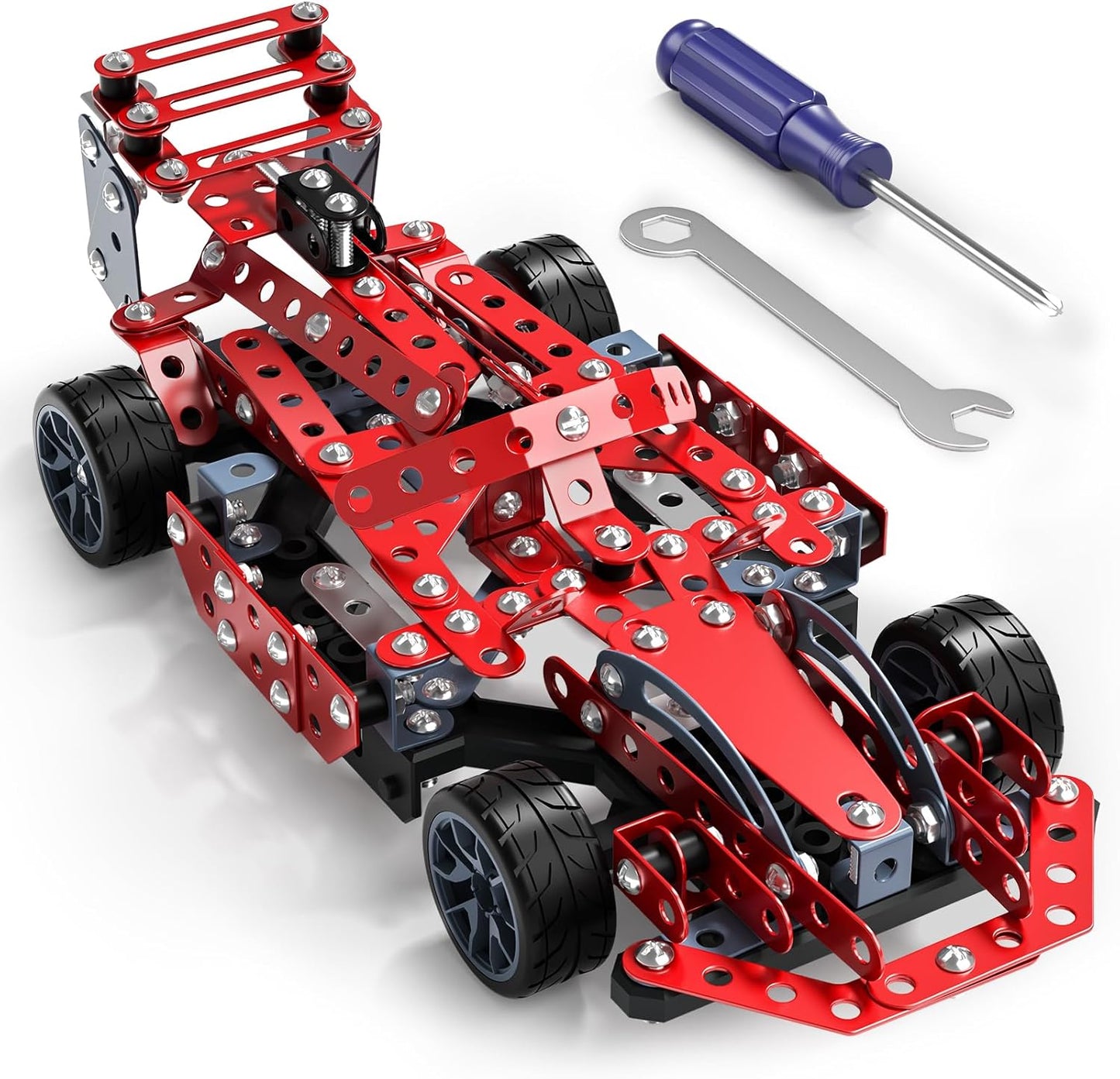 Building Toys Model Truck Set - STEM Building Projects Model Car Kit Toys for Kids Boys Ages 8-12 12-16, Assembly Science Model Car Kits Toys Gifts for Kids Girls Boys 8 9 10 11 12 Years Old and adult