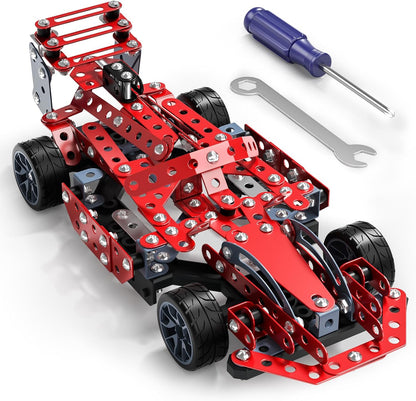 Building Toys Model Truck Set - STEM Building Projects Model Car Kit Toys for Kids Boys Ages 8-12 12-16, Assembly Science Model Car Kits Toys Gifts for Kids Girls Boys 8 9 10 11 12 Years Old and adult
