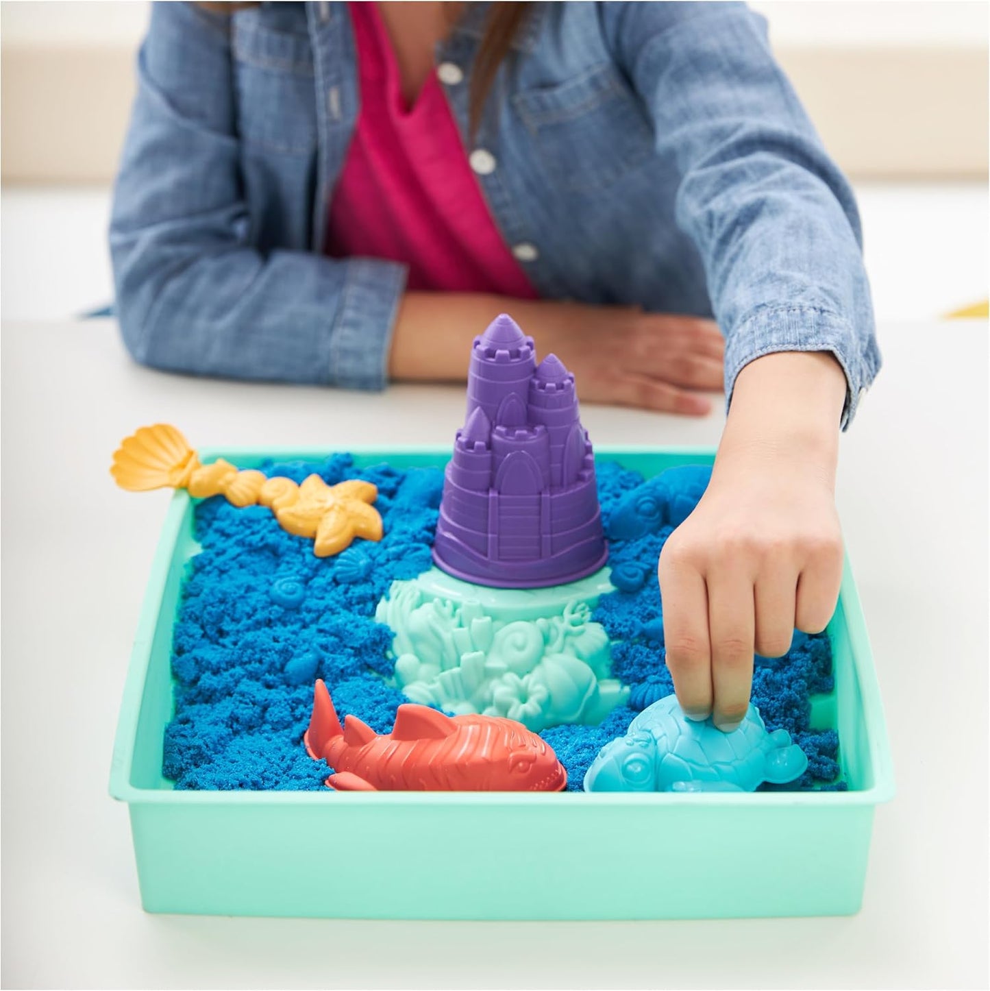 Kinetic Sand - Sandbox Set Blue