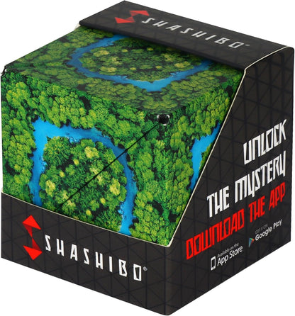 Shashibo Shape Shifting Box - Award-Winning STEM Fidget Toy with Ultra Strong Magnets - Puzzle Cube Transforms Into 100+ Shapes, Perfect Sensory Gift for Kids, Teens, and Adults (Artic)