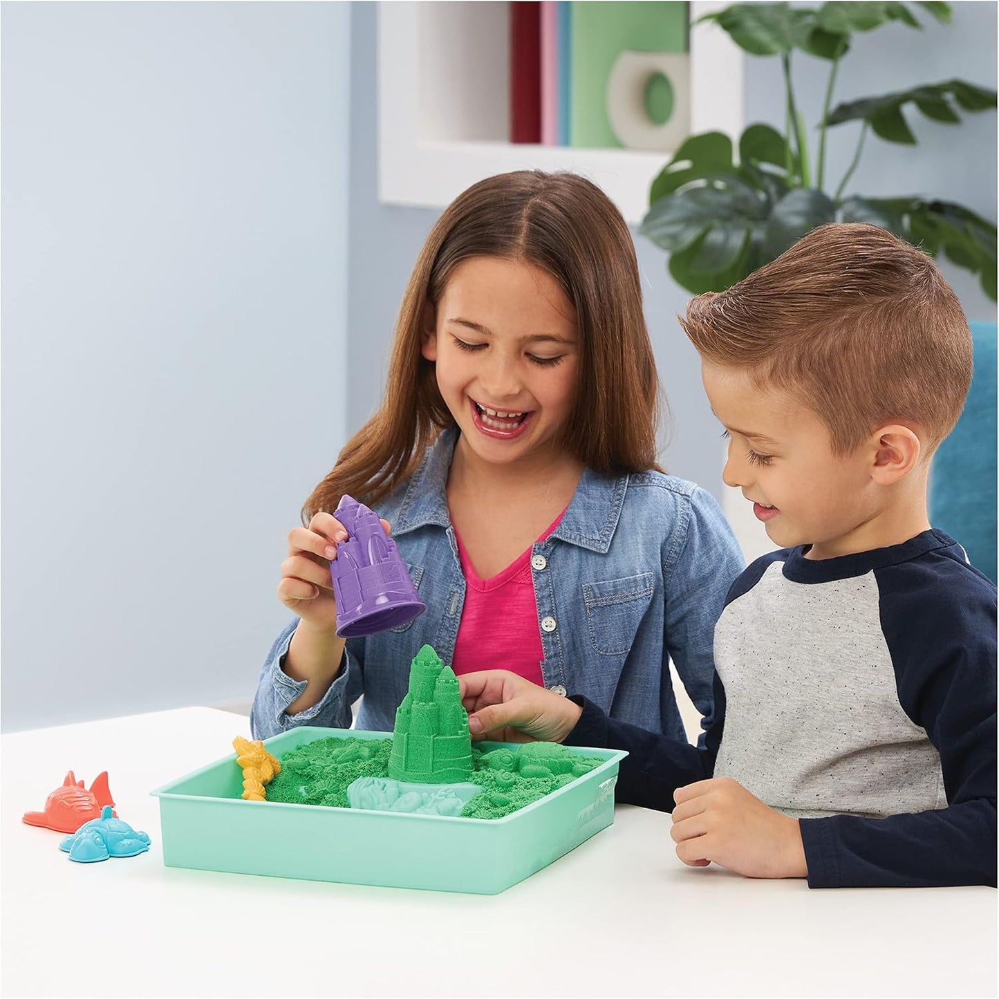 Kinetic Sand - Sandbox Set Blue