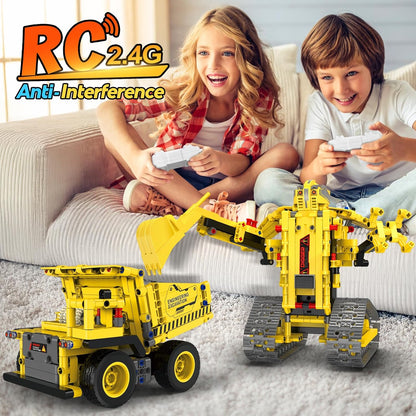 Robot Building Kits for Kids, Stem Toys for Boys Age 8-12, APP & Remote Control Educational Coding Building Sets, Programmable Robot for Kids, Rechargeable Robotic Kit Gifts for Girls Boys