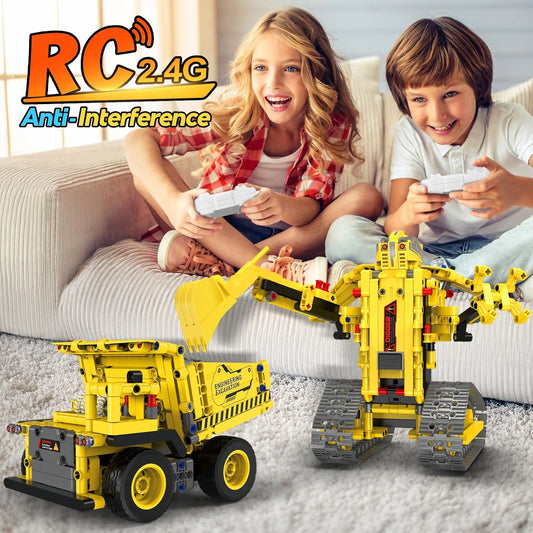 Robot Building Kits for Kids, Stem Toys for Boys Age 8-12, APP & Remote Control Educational Coding Building Sets, Programmable Robot for Kids, Rechargeable Robotic Kit Gifts for Girls Boys