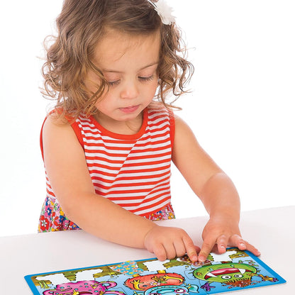 ORCHARD TOYS Moose Smelly Socks Game. Find Matching Pairs of Socks for Your Monsters! for Ages 3-6 and 2-4 Players