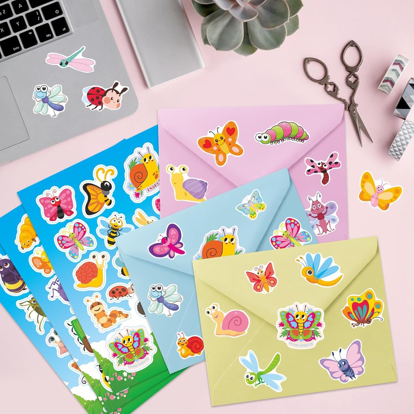 312 Pcs Science Stickers, Chemistry Biology Physics Laboratory Sticker Science Themed Stickers for Craft Supplies Classroom Rewards Party Decorations