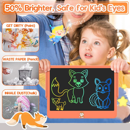 Hockvill LCD Writing Tablet for Kids, 16Inch Toys for Girls Boys Drawing Pad for 3 4 5 6 7 Year Old Kid, Toddler Doodle Board Christmas Birthday Gift for Kids，Erase Lock Writing Board