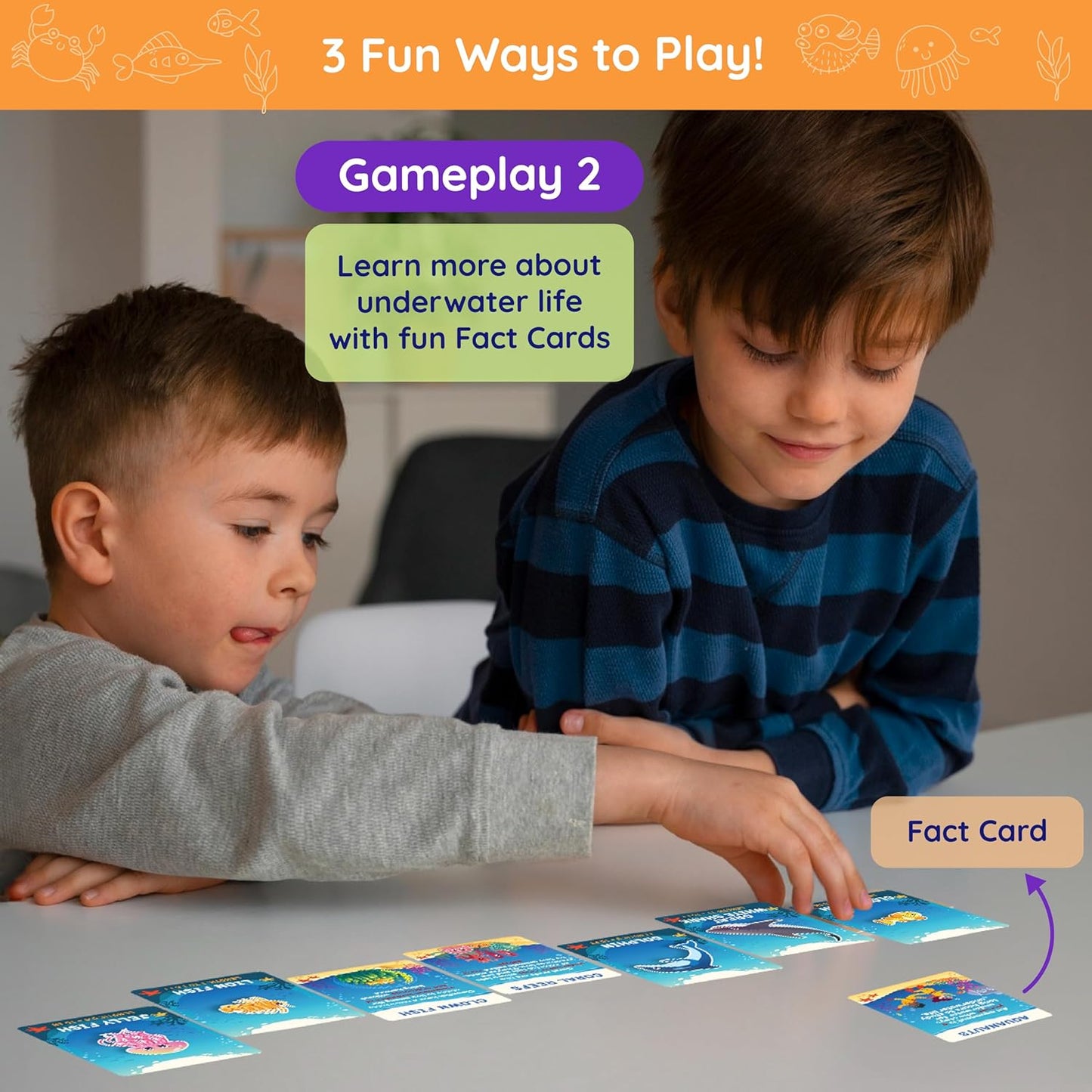 Jumbo 70 Piece Round Floor Puzzles for Kids Ages 3-5, 6-8, Large Jigsaw Puzzle with Educational Flash Cards and 3D Figures | Educational Gift (Animal Safari)
