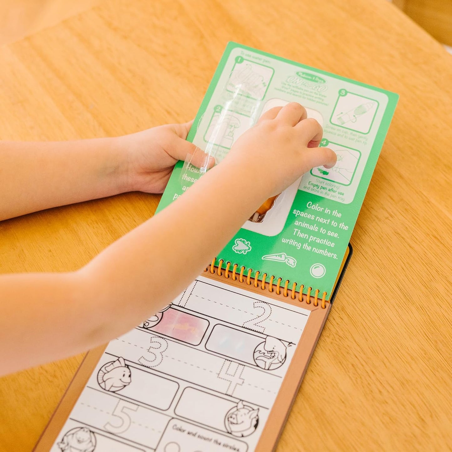 Melissa & Doug On The Go Water Wow! Mess Free Coloring Book, Reusable Water-Reveal Activity Pad, Alphabet, Travel Toys, Party Favors, for Toddlers & Kids Ages 3+ - FSC Certified