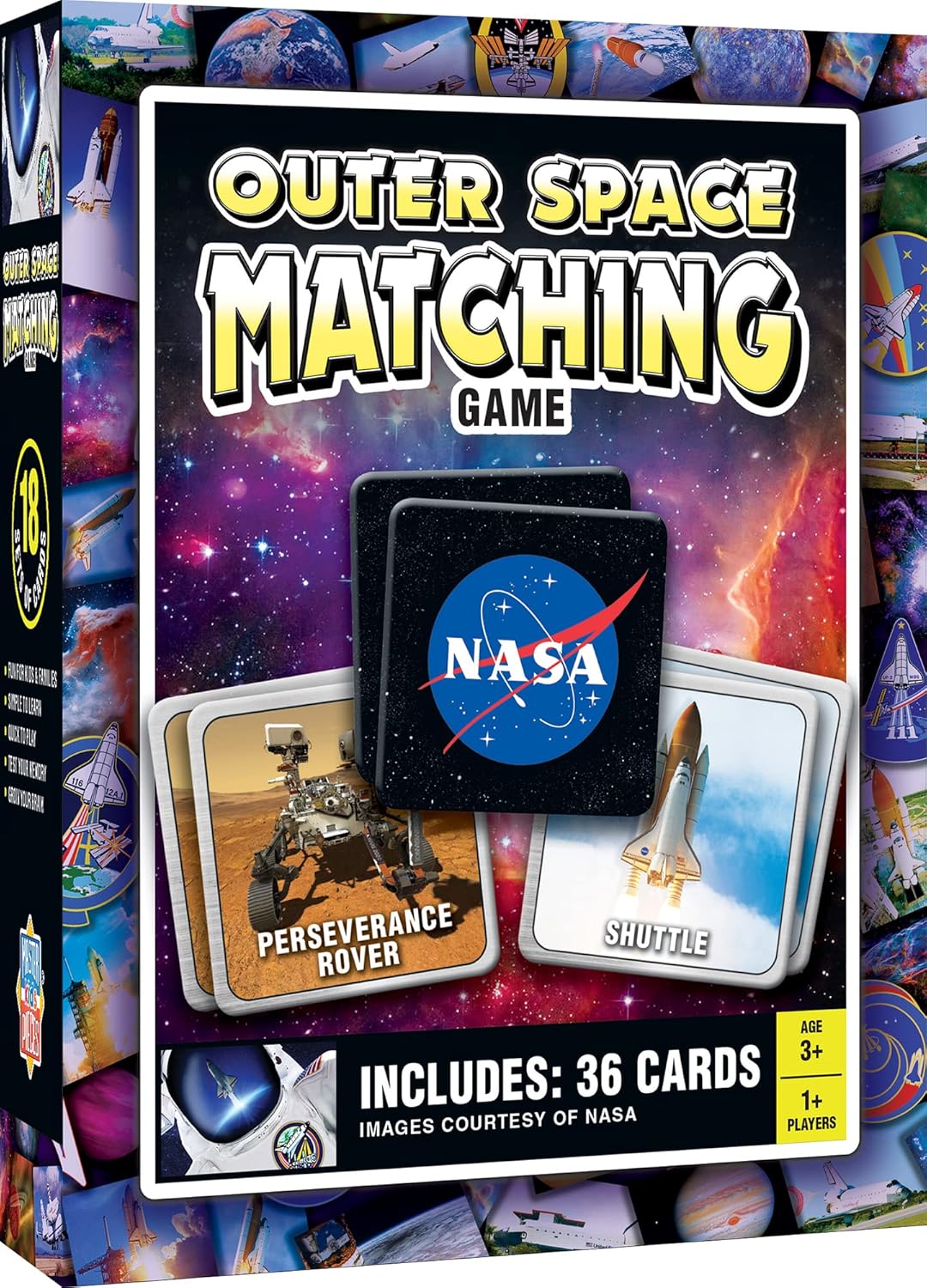 MasterPieces Officially Licensed CAT Picture Matching Card Game for Kids and Families