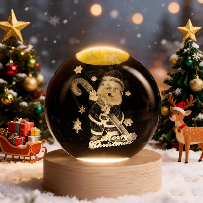 3D Solar System Crystal Ball, 2.4in Universe Gifts Decorative Quartz Glass Ball, Space Laser Engraved Model Astronomy Decor, Physics Display Sculpture Home Decor Crafts for Friends Mom Women Boys