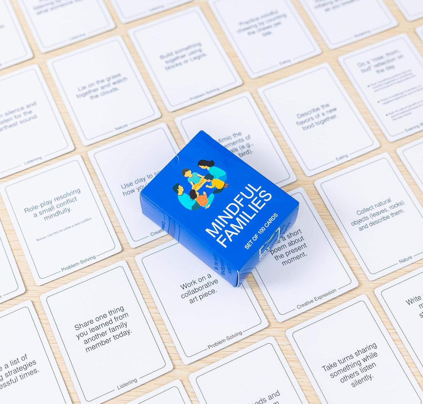 100 Mindfulness Conversation Cards for Kids - Enable Meaningful Conversations with Kids