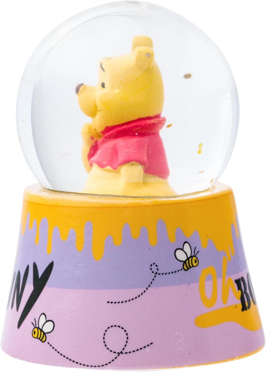 Silver Buffalo Disney Mickey and Friends Mini Light Up Snow Globe│Minnie Mouse│3.8 Inches Tall, 45mm (Small)