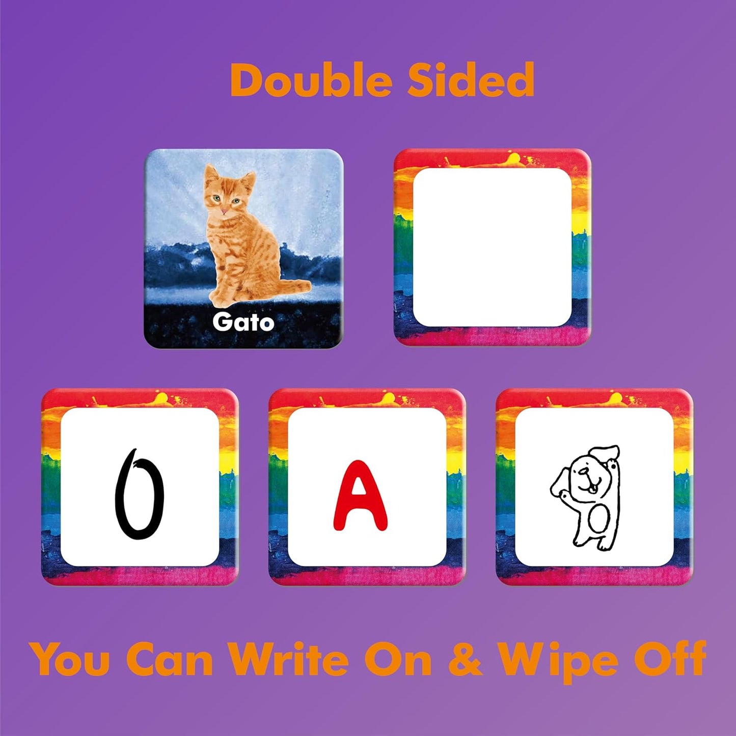 Hebayy 72 PCS Memory Matching Game, Real Animal Matching Cards for Toddlers 36 Pairs Memory Cards for Preschool 4 5 6 Years Old