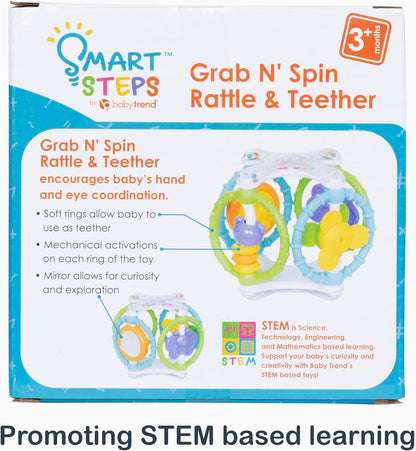 Smart Steps Grab N' Spin Rattle and Teether