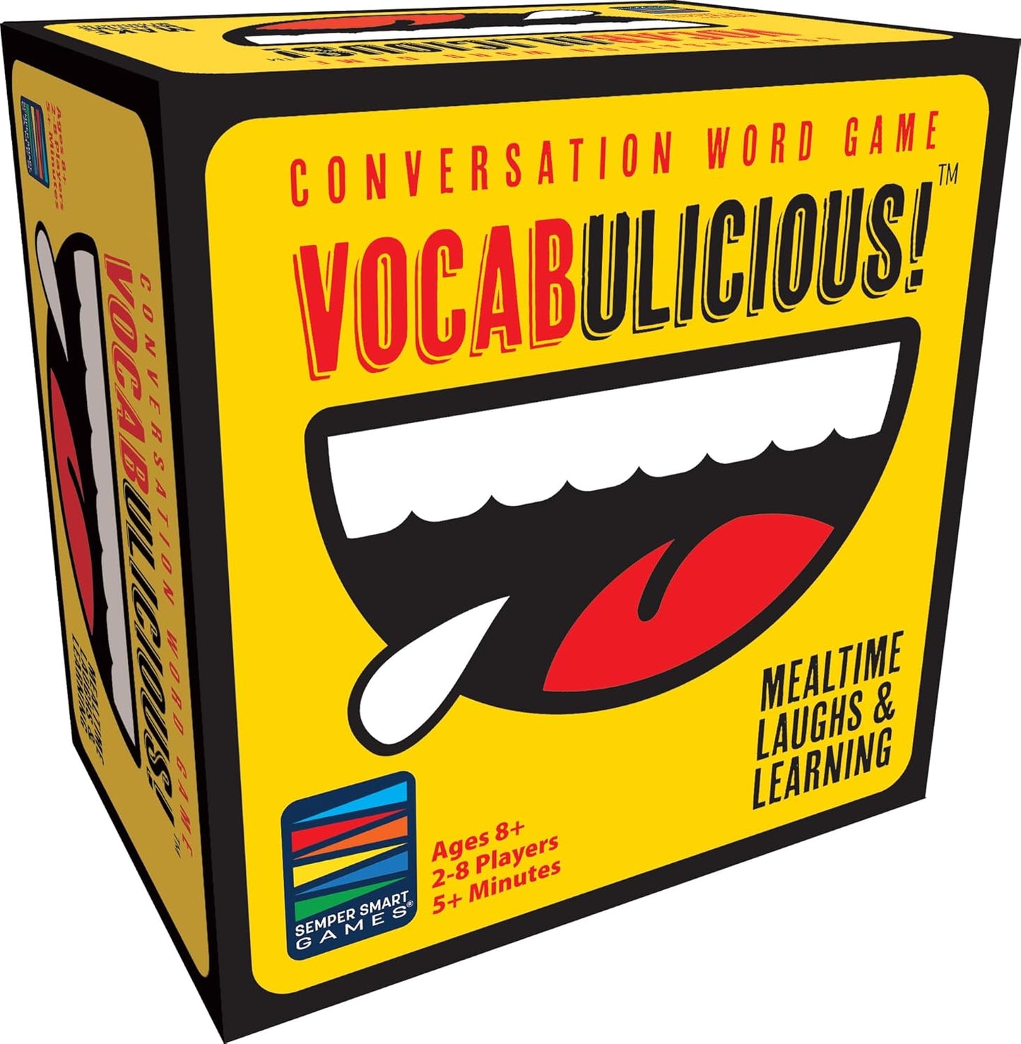 Semper Smart Games VOCABULICIOUS! The Vocabulary, Word, and Conversation Activity for Kids and Families – Fun Educational Game for Learning Vocabulary and Expression Skills
