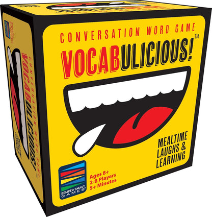 Semper Smart Games VOCABULICIOUS! The Vocabulary, Word, and Conversation Activity for Kids and Families – Fun Educational Game for Learning Vocabulary and Expression Skills