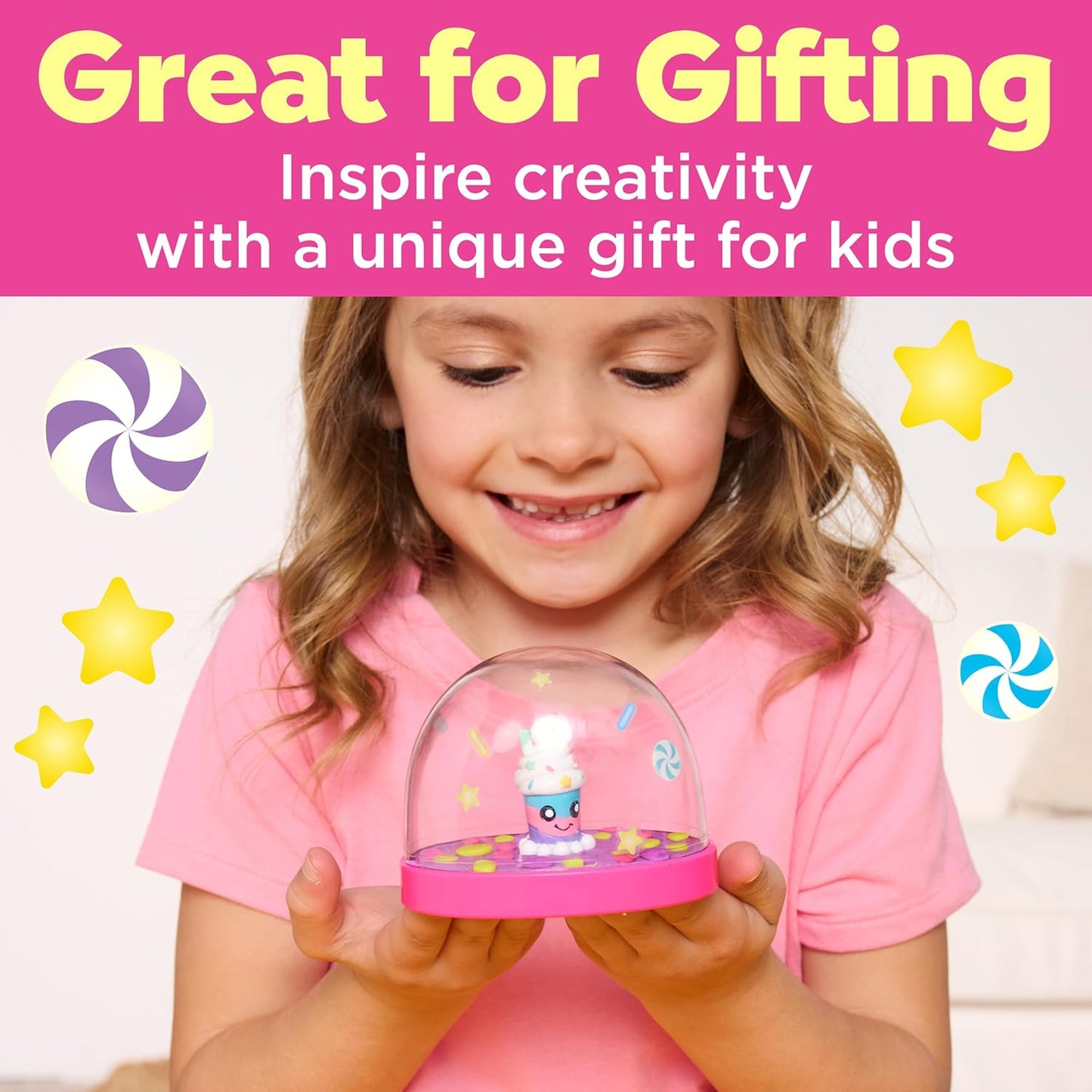 Creativity for Kids Make Your Own Water Globes: Magical Unicorns - Create 2 Snow Globe Unicorn Toys, Arts and Crafts and Girls Toys, Unicorn Gifts for Girls (Ages 6+)