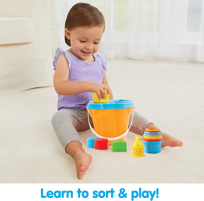 Kidoozie Stack 'n Sort - Developmental Toy for Children Ages 12 Months and Older