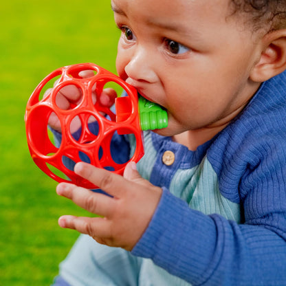 Bright Starts Oball Musical Toy, Jingle & Shake Pal, BPA-Free Easy-Grasp Baby Rattle Toy, Ages Newborn+