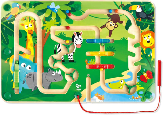 Hape Wooden Jungle Magnetic Maze
