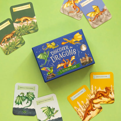 Discover the Dragons: A Memory Game (Folklore Field Guides)